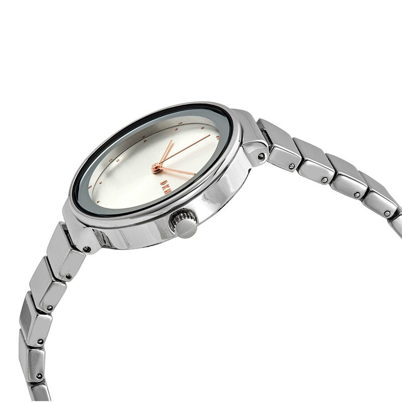 DKNY Astoria Quartz Silver Dial Stainless Steel Ladies Watch #NY2694 - Watches of America #2