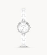 DKNY City Link Quartz Crystal Silver Dial Ladies Watch #NY2915 - Watches of America
