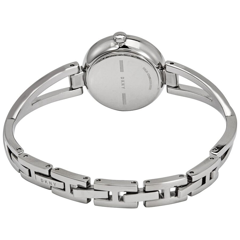 DKNY Crosswalk Quartz Silver Dial Stainless Steel Ladies Watch #NY2789 - Watches of America #3