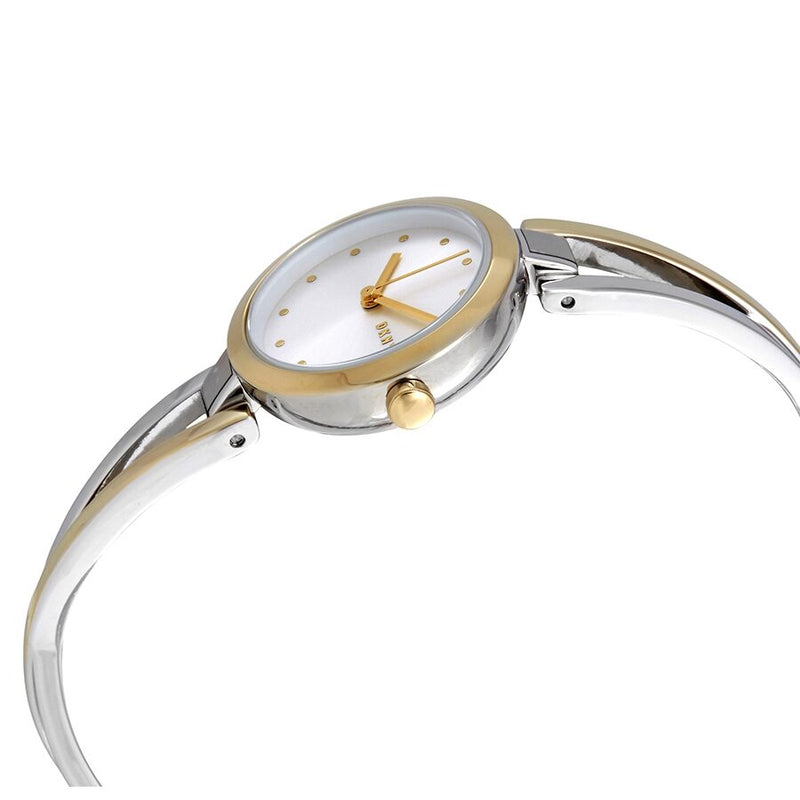 Dkny two discount tone ladies watch