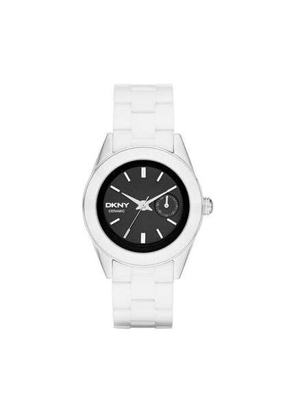 Dkny white ceramic hot sale ladies watch