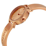 DKNY Rose Dial Rose Gold PVD Ladies Watch #NY2308 - Watches of America #2
