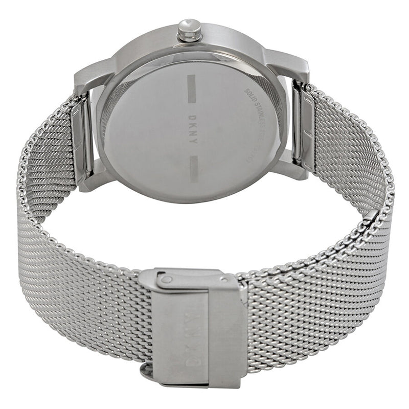 DKNY Soho Silver Dial Steel Mesh Ladies Watch #NY2620 - Watches of America #3