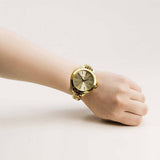 Michael Kors Slim Runway Champagne Dial Gold Ladies Watch MK3222 - Watches of America #6