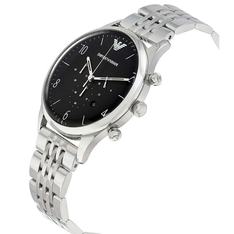 Emporio Armani Beta Chronograph Black Dial Men's Watch #AR1863 - Watches of America #2