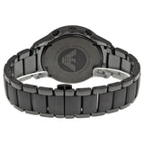 Emporio Armani Ceramica Chronograph Black Dial Men's Watch AR1452 - Watches of America #3