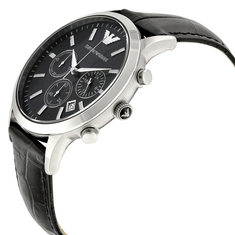 Emporio Armani Chronograph Black Dial Men's Watch #AR2447 - Watches of America #2