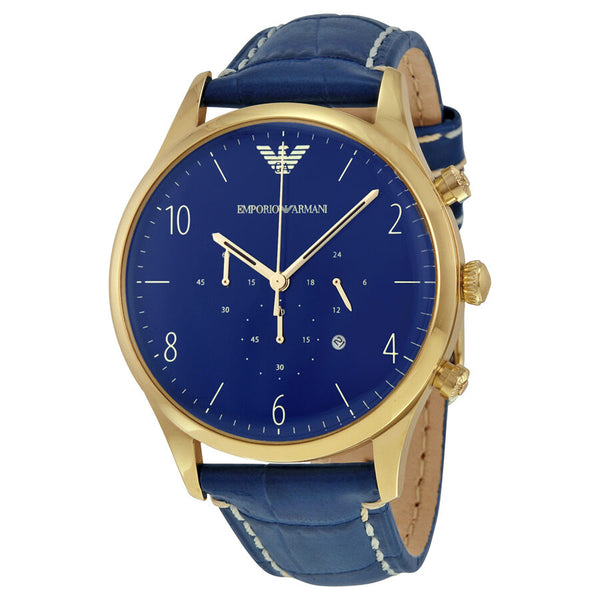 Emporio armani leather watch shop