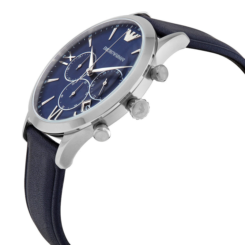 Emporio Armani Chronograph Quartz Blue Dial Men's Watch #AR11226 - Watches of America #2