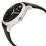 Emporio Armani Classic Black Dial Black Leather Men's Watch #AR1692 - Watches of America #2