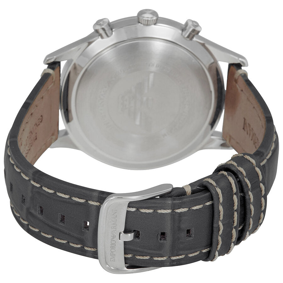 Emporio Armani Classic Silver Dial Men's Chronograph Watch AR1861 ...