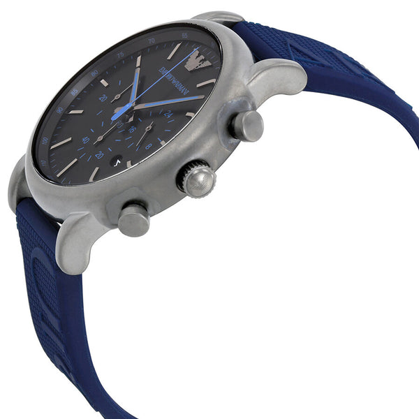 Emporio Armani Luigi Chronograph Black Dial Men's Watch AR11023 - Watches of America #2
