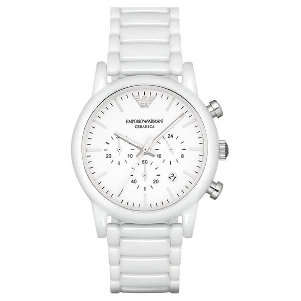 Emporio Armani Luigi reloj de hombre con esfera blanca AR1499