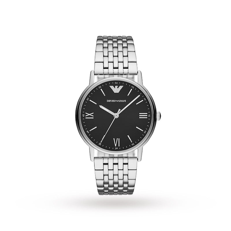 Emporio Armani Quartz Black Dial Watch #AR11152 - Watches of America