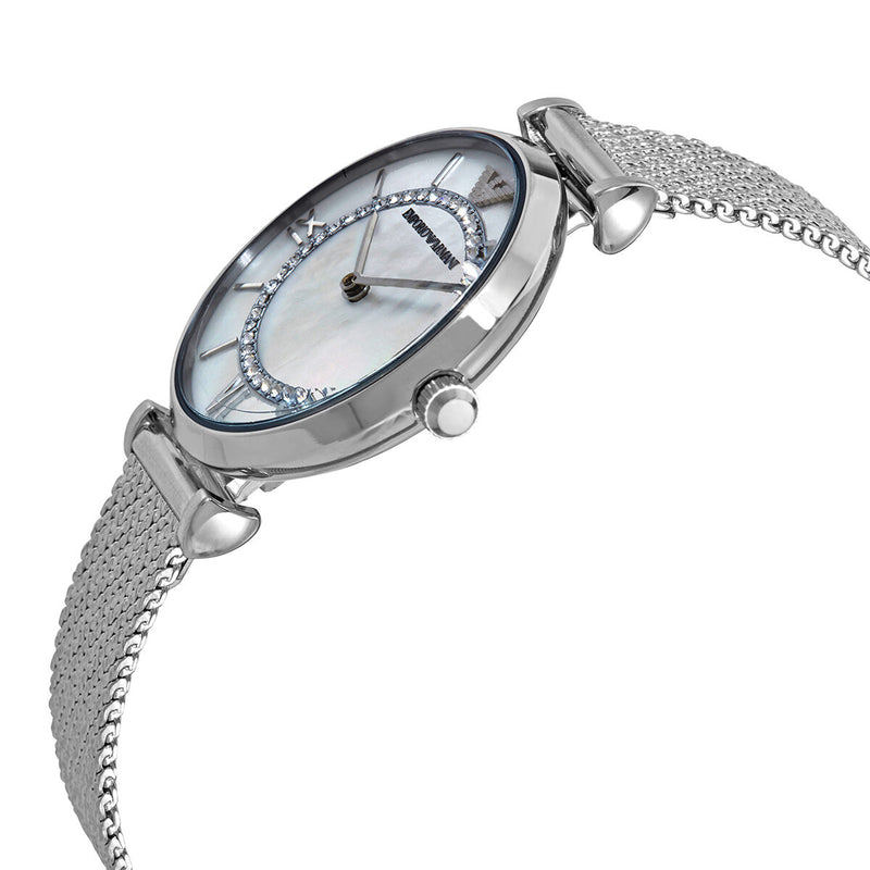 Emporio Armani Quartz Mother of Pearl Dial Ladies Watch #AR11319 - Watches of America #2