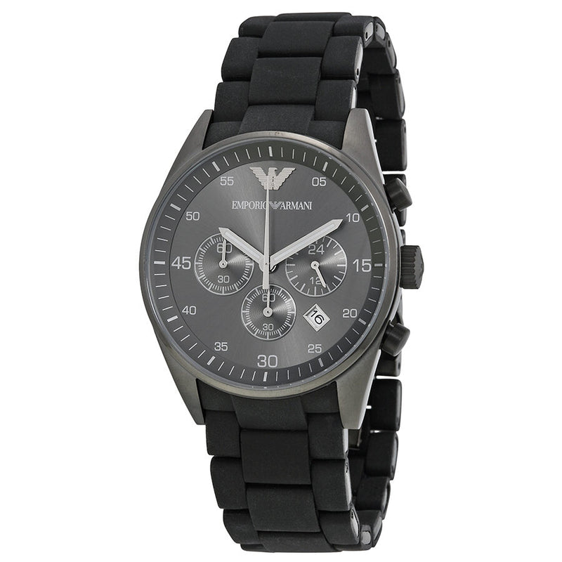 Emporio Armani Sport Chronograph Black Dial Men's Watch #AR5889 - Watches of America