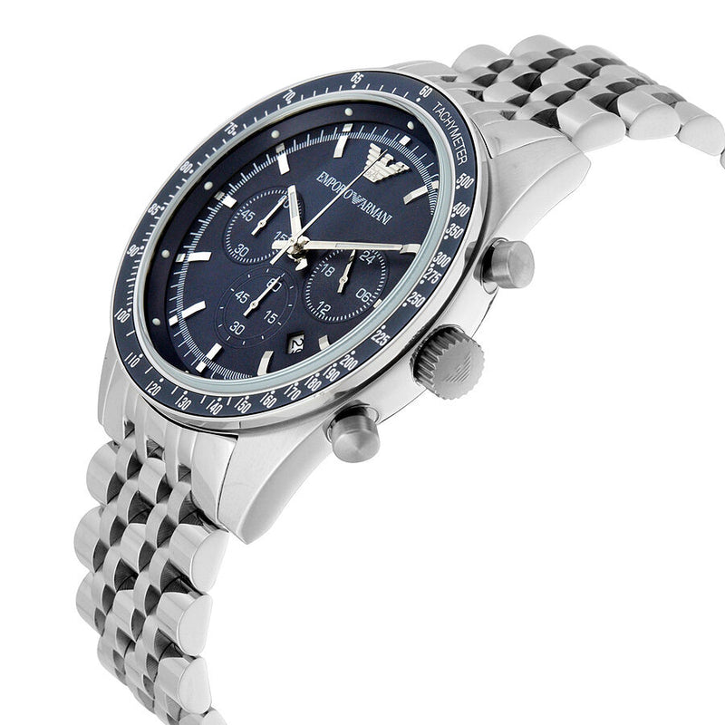 Emporio Armani Sportivo Chronograph Blue Dial Men's Watch AR6072 - Watches of America #2