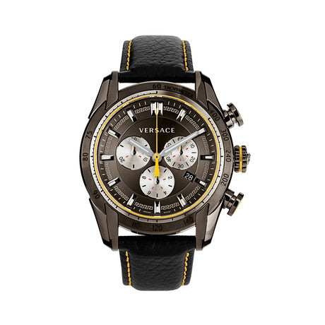 Versace V-Ray Chronograph Grey Dial Men's Watch  VDB020014 - Watches of America