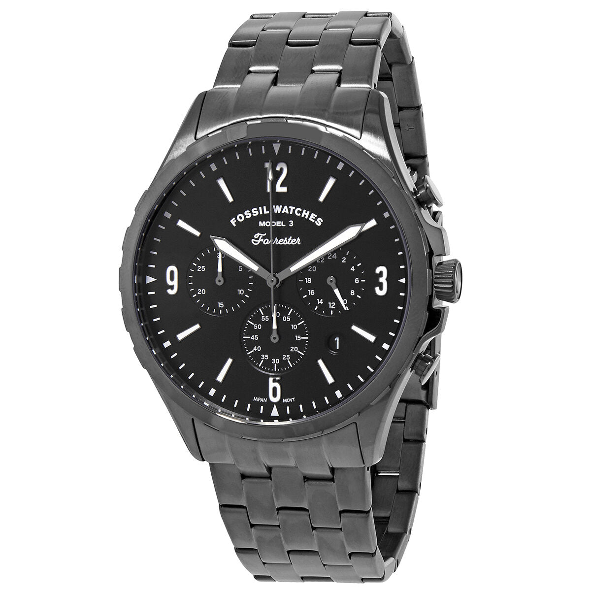 Fossil Chronograph Quartz Black Dial Men's Watch FS5606 – Watches of ...