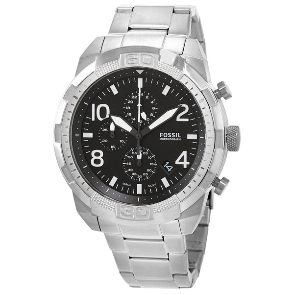 Fossil Chronograph Quartz Black Dial Men's Watch #FS5710 - Watches of America