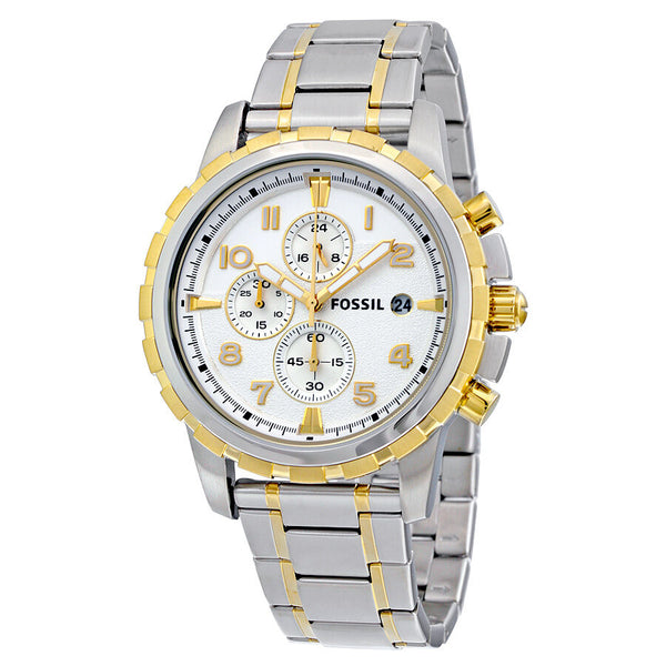 Fossil men's dean stainless steel hotsell chronograph dress quartz watch