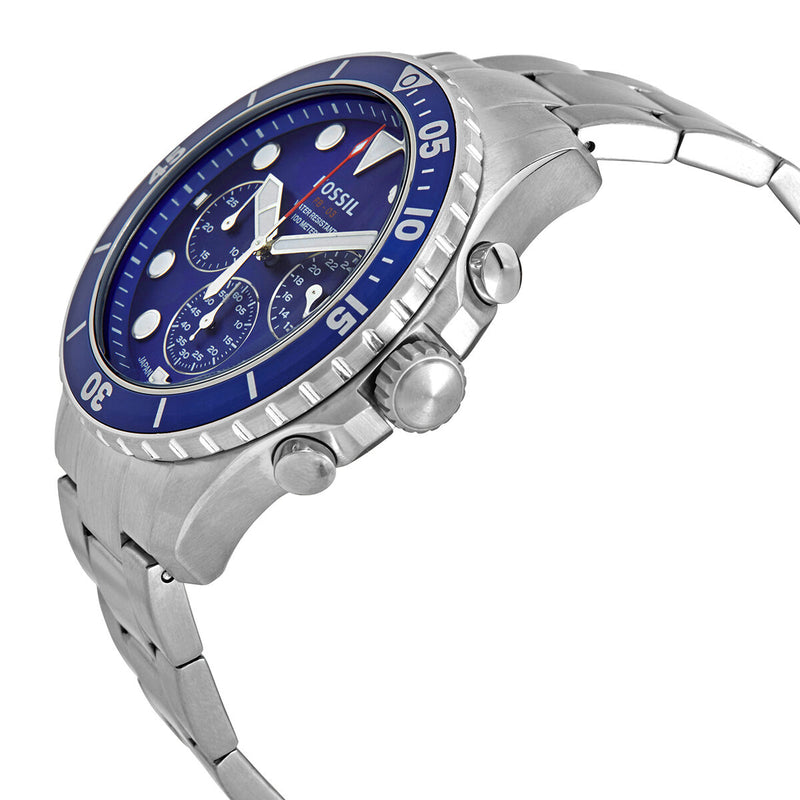 Fossil FB - 03 Chronograph Quartz Blue Dial Men's Watch #FS5724 - Watches of America #2