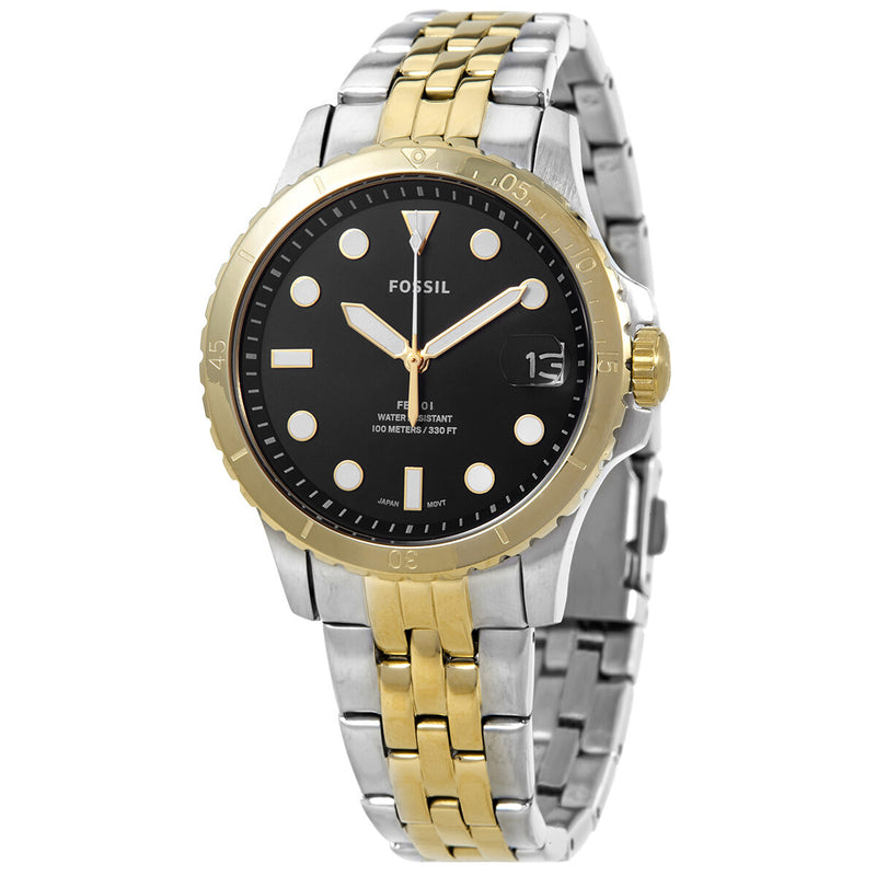 Fossil FB-01 Quartz Black Dial Ladies Watch #ES4745 - Watches of America