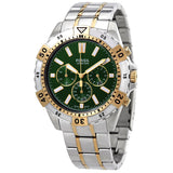 Fossil Garrett Chronograph Quartz Green Dial Men's Watch #FS5622 - Watches of America