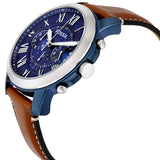 Fossil Grant Chronograph Blue Dial Men's Watch #FS5151 - Watches of America #2