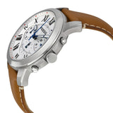 Fossil Grant Chronograph White Dial Tan Leather Men's Watch FS5060 - Watches of America #2