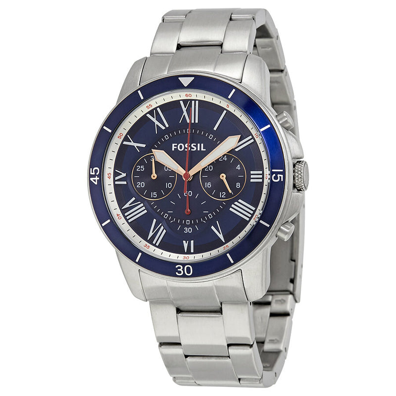 Fossil Grant Sport Chronograph Blue Dial Men'sWatch FS5238 - Watches of America