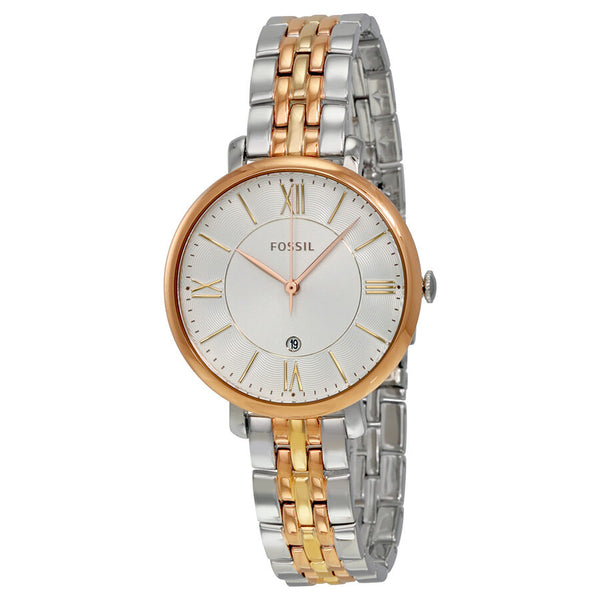 Fossil Jacqueline Silver Dial Ladies Watch ES3844 - Watches of America