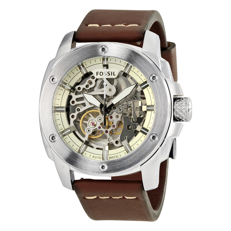 Fossil Modern Machine Automatic Skeleton Dial Men's Watch ME3083 - Watches of America