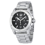 Fossil Modern Machine Chronograph Black Dial Stainless Steel Men's Watch FS4926 - Watches of America