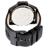 Diesel Timeframe Iridescent Dial Leather Men's Watch #DZ1657 - Watches of America #3