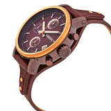 Fossil Original Boyfriend Chronograph Burgundy Dial LadiesWatch ES4114 - Watches of America #2