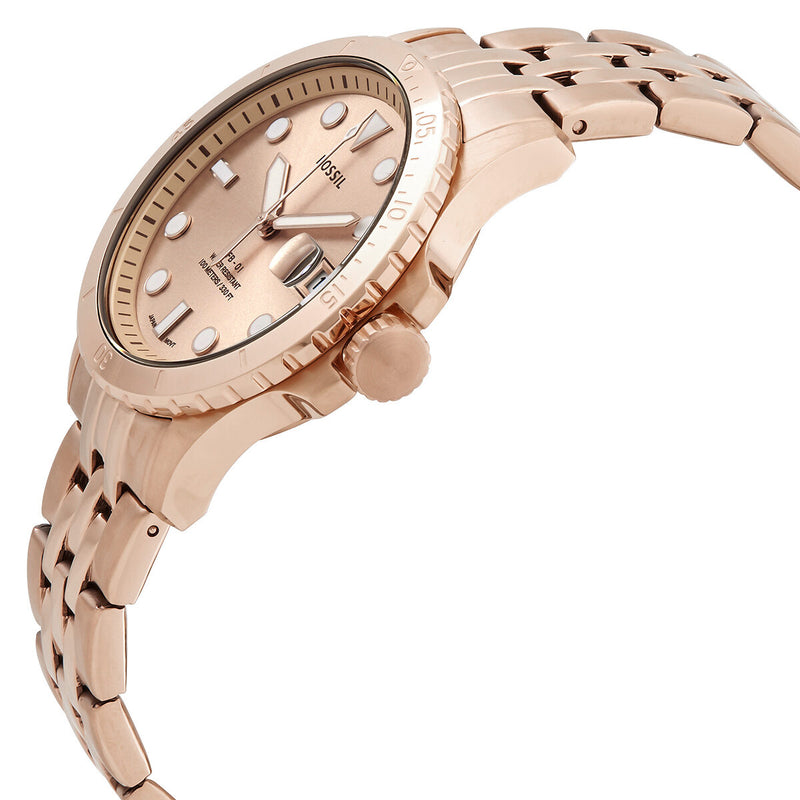 Fossil Quartz Rose Gold Dial Rose Gold-tone Ladies Watch #ES4748 - Watches of America #2