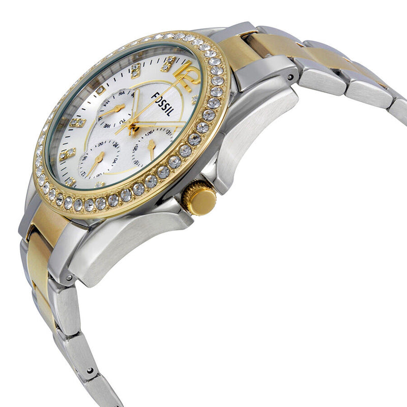 Fossil Riley Multi-Function Two-tone Ladies Watch #ES3204 - Watches of America #2