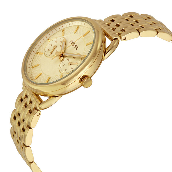 Fossil Tailor Multi-Function Gold Dial Ladies Watch ES3714 - Watches of America #2