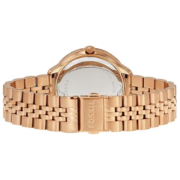 Fossil The Editor GMT Rose Gold-Tone Stainless Steel Ladies Watch #ES3241 - Watches of America #3