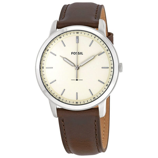 Fossil The Minimalist Cream Dial Men's Watch #FS5439 - Watches of America