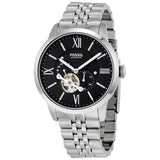 Fossil Townsman Black Dial Automatic Men's Watch ME3107 - Watches of America