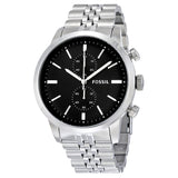 Fossil Townsman Chronograph Black Dial Men's Watch FS4784f - Watches of America