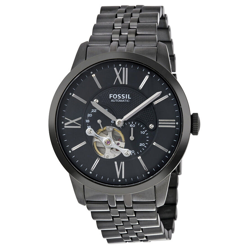 Fossil Townsman Multi-Function Automatic Black Dial Men's Watch ME3062 - Watches of America