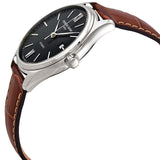 Frederique Constant Automatic Black Dial Black Leather Men's Watch #FC-303BN5B6 - Watches of America #2