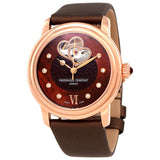 Frederique Constant  Automatic Brown Dial Ladies Watch #FC-310CDHB2P4 - Watches of America