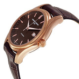 Frederique Constant Automatic Chocolate Dial Rose Gold-Plated Men's Watch #303C4B4 - Watches of America #2