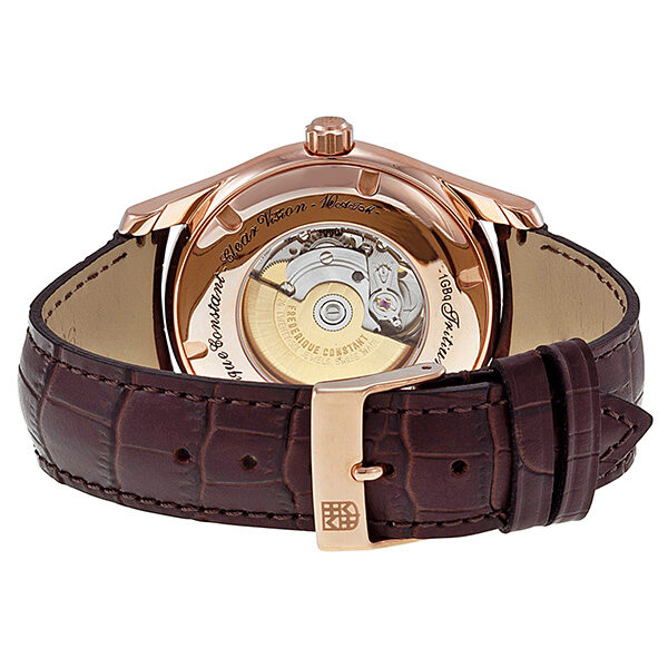 Frederique Constant Automatic Chocolate Dial Rose Gold-Plated Men's Watch #303C4B4 - Watches of America #3