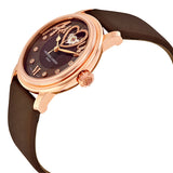 Frederique Constant Automatic Brown Dial Diamond Ladies Watch 310CSQ2P4#FC-310CSQ2P4 - Watches of America #2