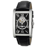 Frederique Constant Carree Black Dial Automatic Men's Watch FC-#315BS4C26 - Watches of America